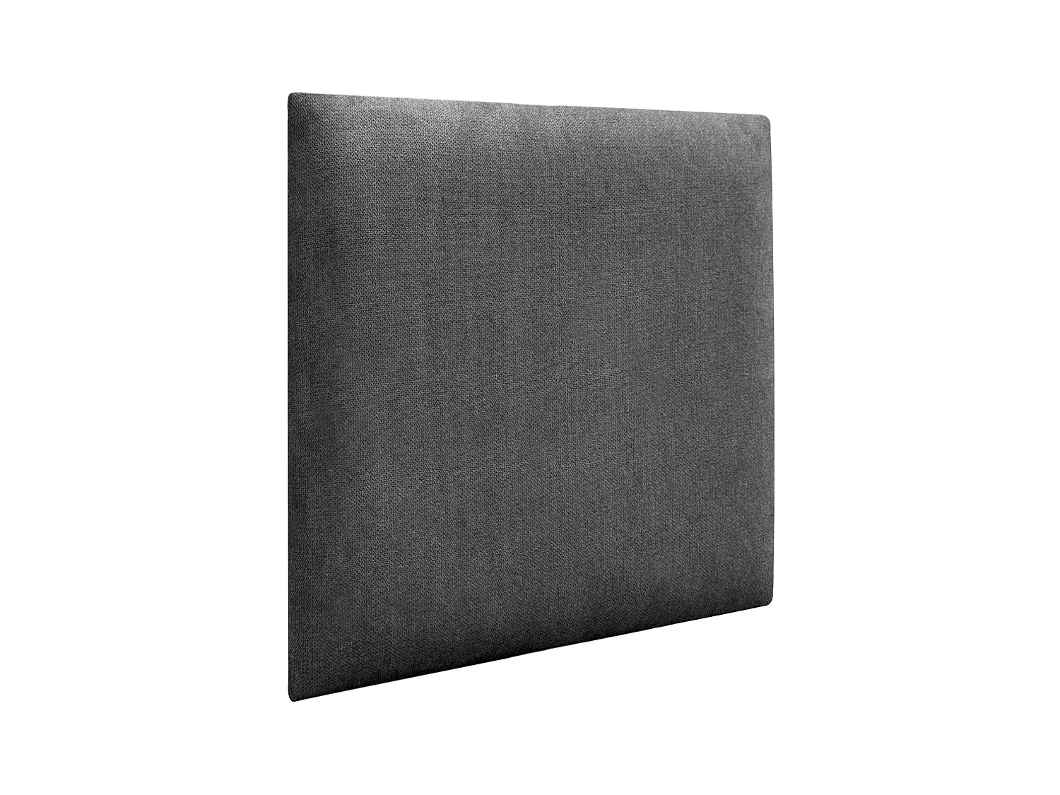 DHOME Pannelli Rivestiti in Tessuto Autoadesivi per Parete Acustici Assorbenti Protezione Impatti Testiere Decorazione (Grigio cenere, 60x60cm)
