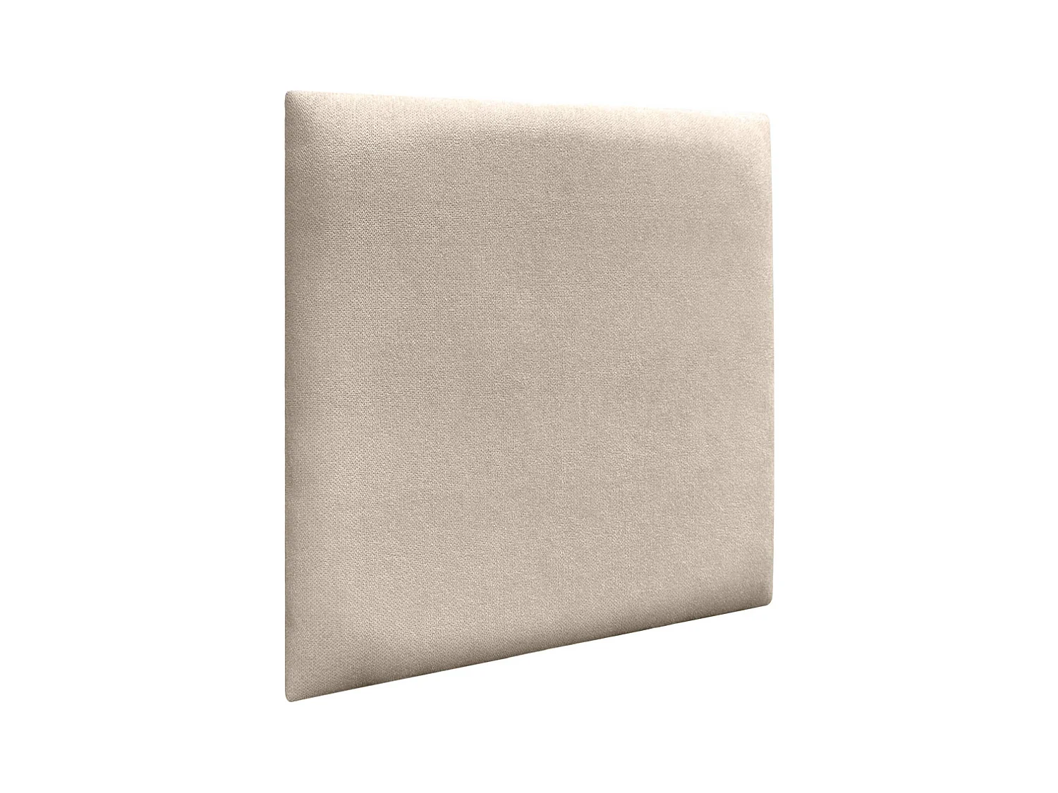 DHOME Pannelli Rivestiti in Tessuto Autoadesivi per Parete Acustici Assorbenti Protezione Impatti Testiere Decorazione (Beige, 60x60cm)