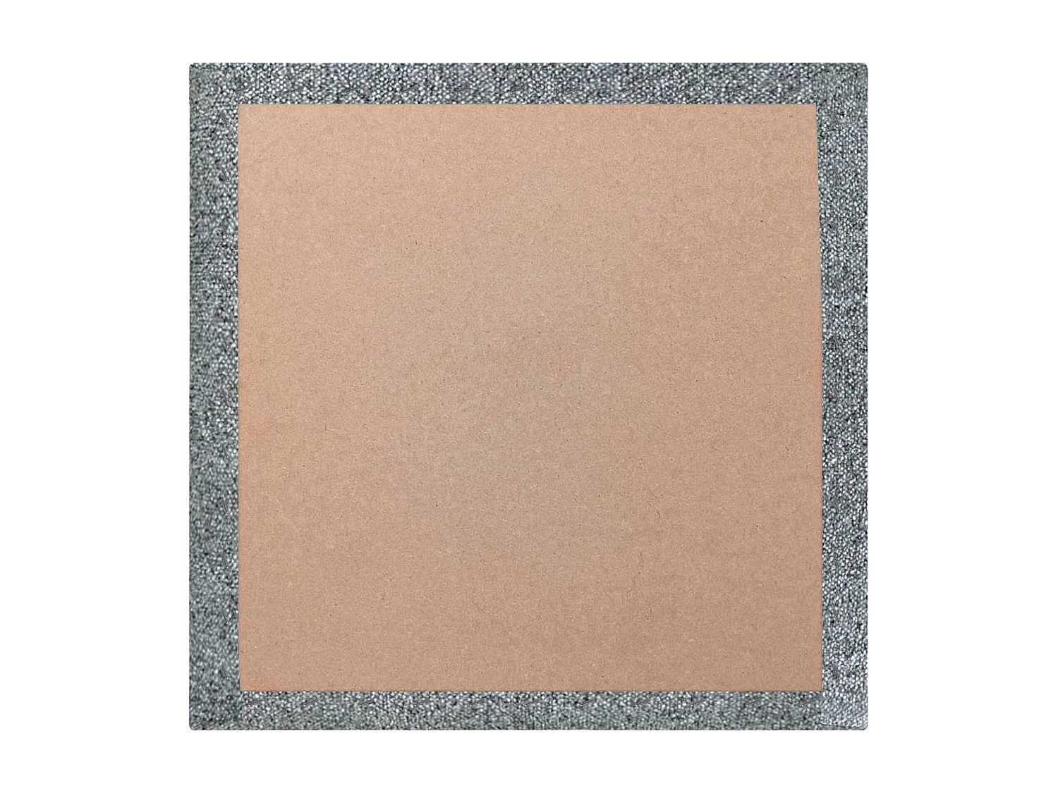 DHOME Set aus 8 Selbstklebende, gepolsterte Stoffpaneele für Wand, schallabsorbierend, stoßfest, Kopfteil (Perlgrau, 50x50cm, x8)