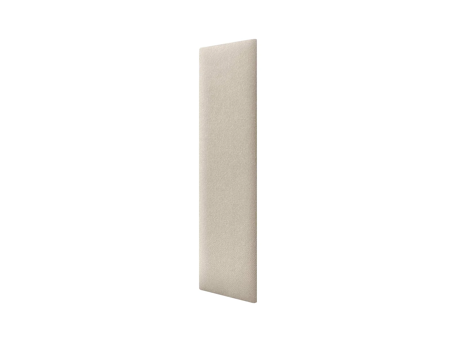 DHOME Pannelli Rivestiti in Tessuto Autoadesivi per Parete Acustici Assorbenti Protezione Impatti Testiere Decorazione (Beige, 60x20cm)