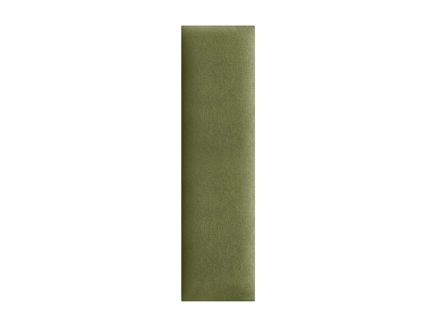 DHOME Paneles Tapizados de Tela Acualine Autoadhesivos para Pared Acústicos Absorbentes Protección Impactos Cabeceros Decoración (Verde, 60x20cm)