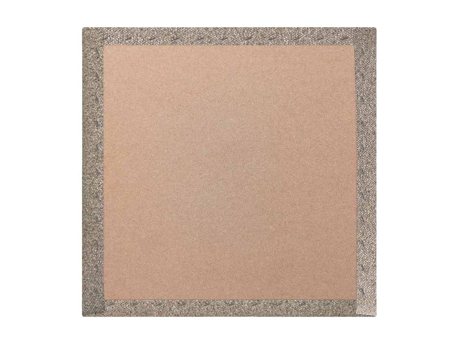 DHOME Lot de 1 Panneaux muraux en tissu auto-adhésifs Panneaux muraux absorbants acoustiques Protection contre les chocs (Sable, 60x60cm, x1)