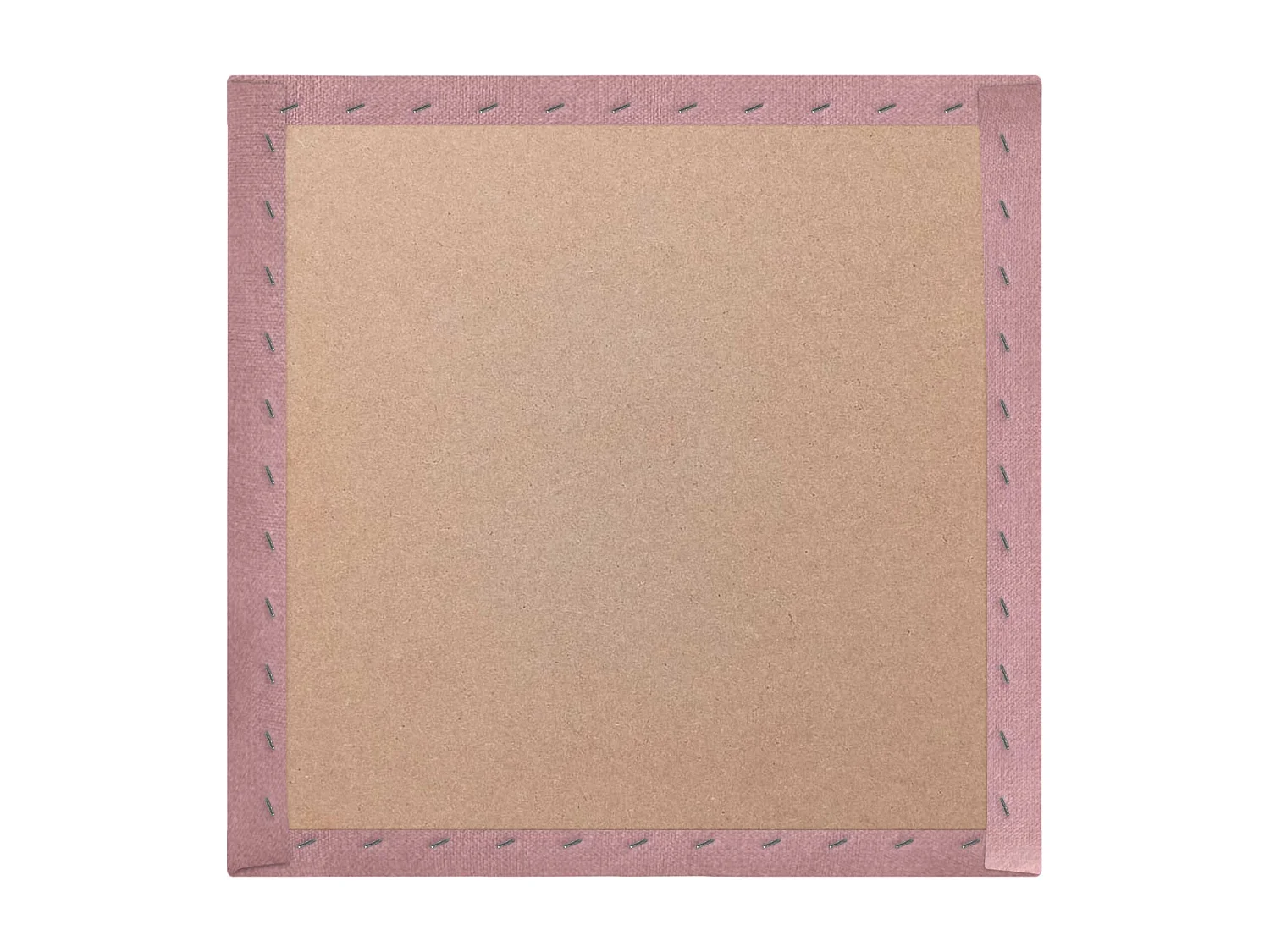 DHOME Lot de 1 Panneaux muraux en tissu auto-adhésifs Panneaux muraux absorbants acoustiques Protection contre les chocs (Rose, 60x60cm, x1)
