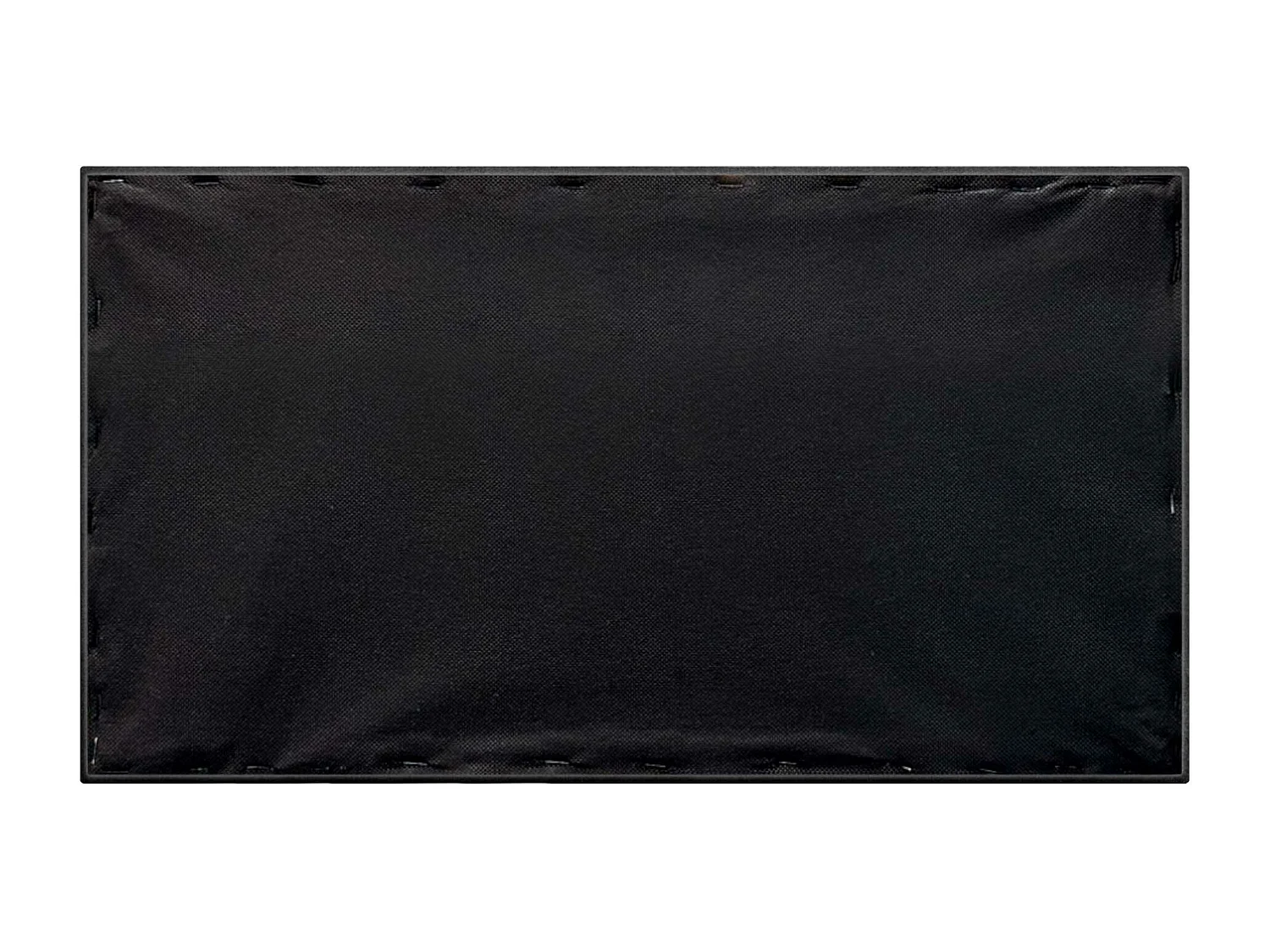 DHOME Pannelli Rivestiti in Tessuto Autoadesivi per Parete Acustici Assorbenti Protezione Impatti Testiere Decorazione (Nero, 60x50cm)