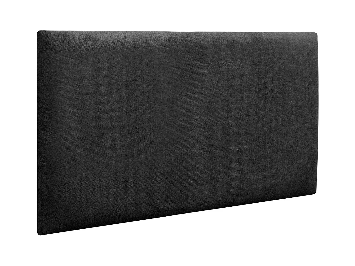 DHOME Pannelli Rivestiti in Tessuto Autoadesivi per Parete Acustici Assorbenti Protezione Impatti Testiere Decorazione (Nero, 60x50cm)