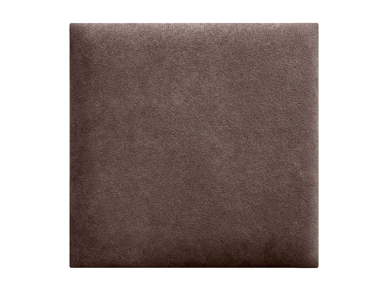 DHOME set van 8 zelfklevende gestoffeerde panelen voor muur, geluidsabsorberend, schokbescherming, hoofdbord (Bruin Chocolade, 50x50cm, x8)