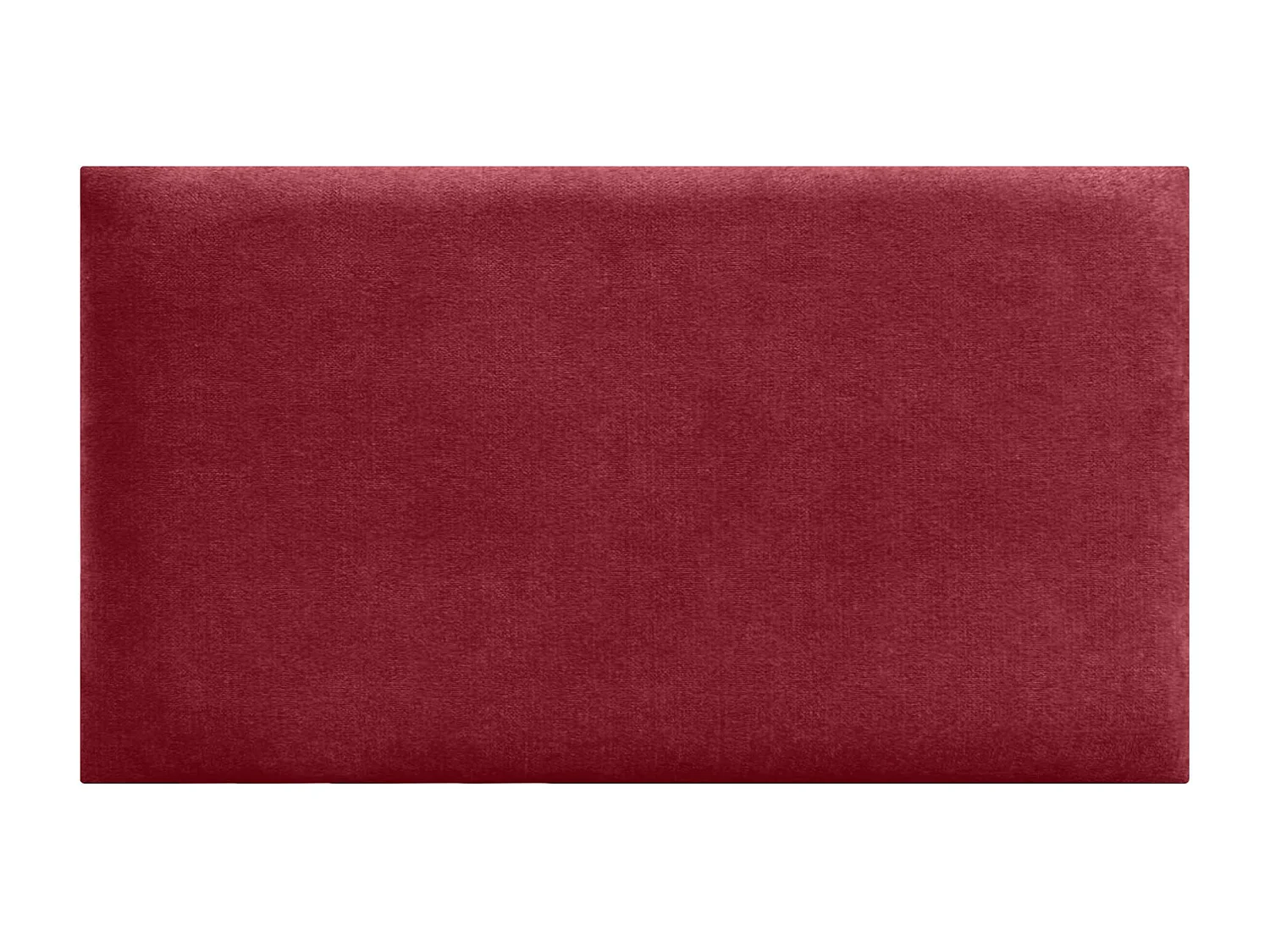 DHOME Lot de 1 Panneaux muraux en tissu auto-adhésifs Panneaux muraux absorbants acoustiques Protection contre les chocs (Rouge, 50x30cm, x1)