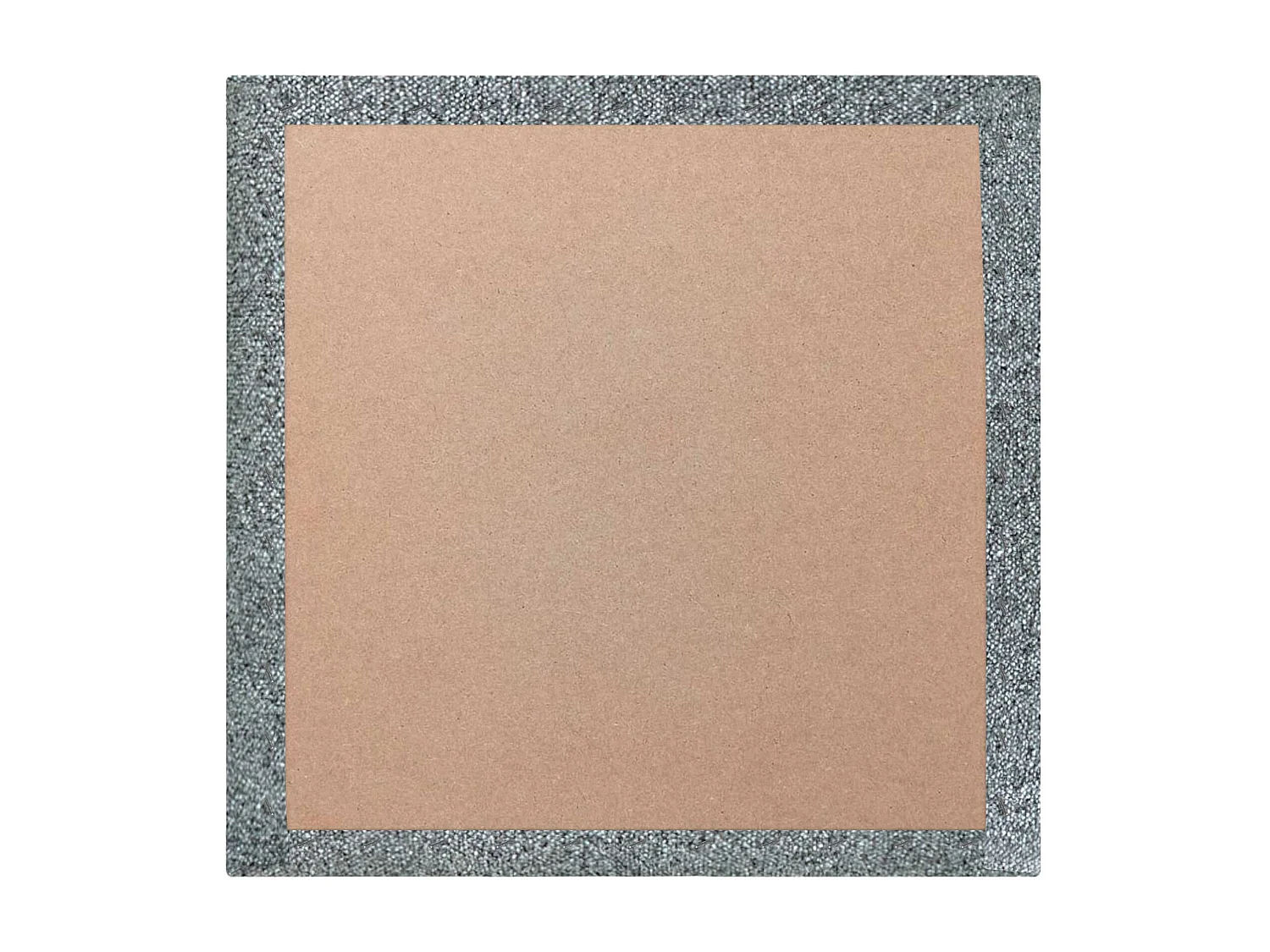 DHOME Lot de 6 Panneaux Rembourrés en Tissu Aqualine Autocollants pour Mur Acoustiques Absorbants Protection contre les choc (Gris Perle, 60x60cm, x6)
