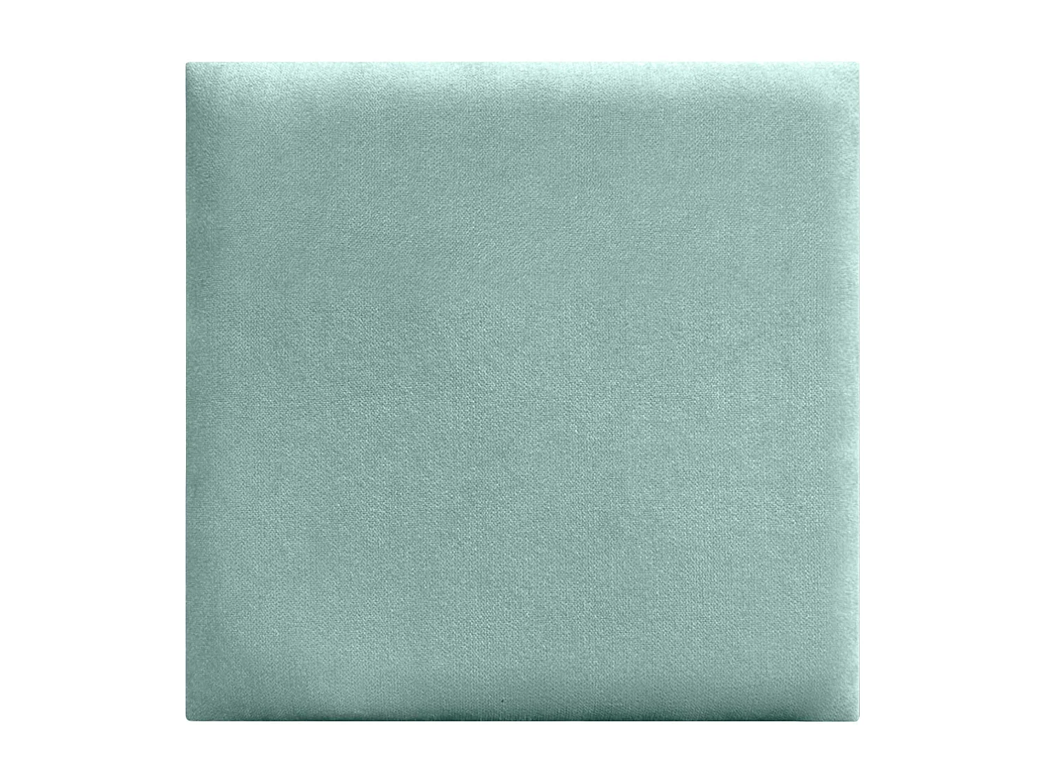 DHOME Lot de 1 Panneaux muraux en tissu auto-adhésifs Panneaux muraux absorbants acoustiques Protection contre les chocs (Vert d'eau, 60x60cm, x1)