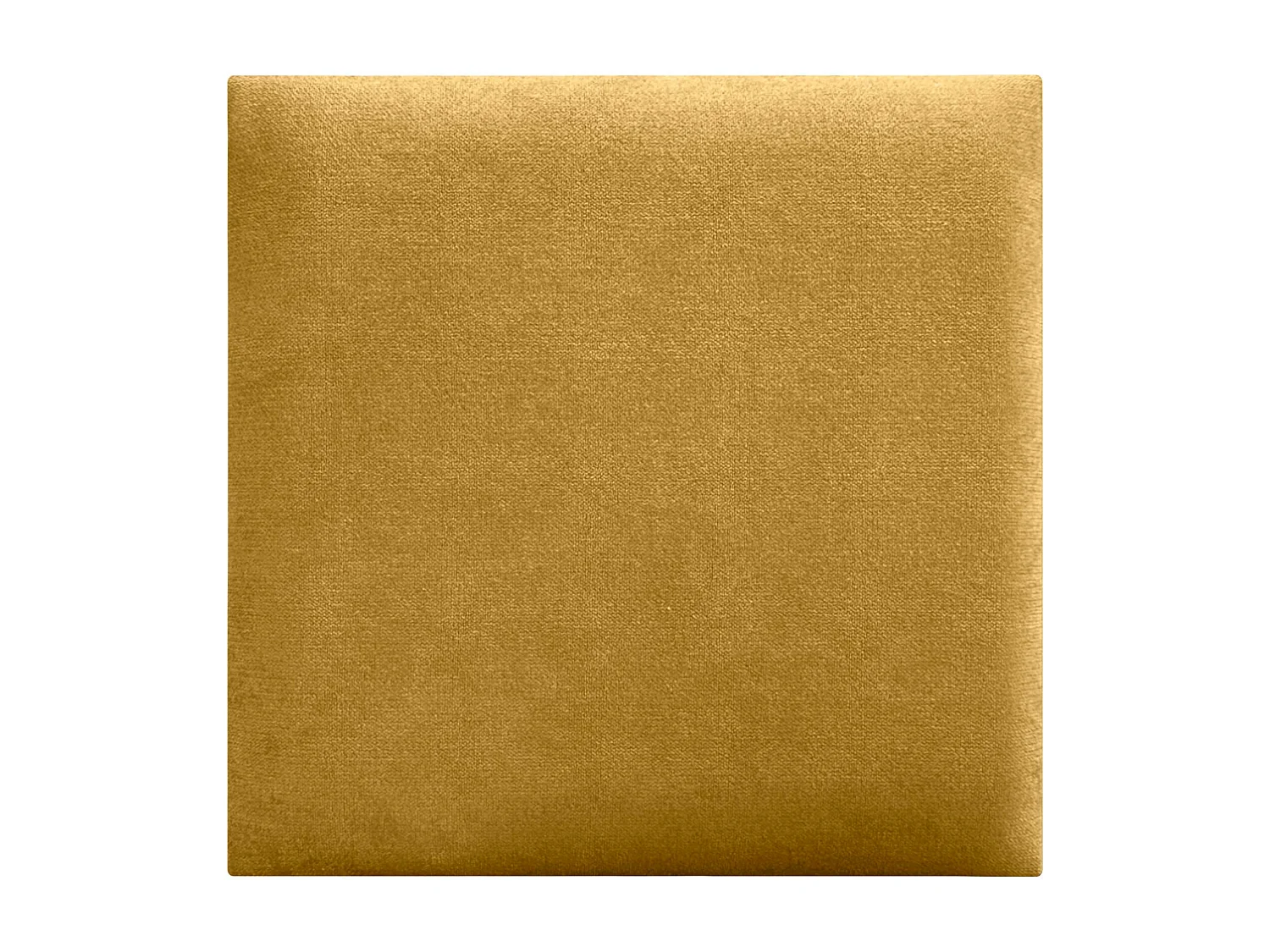 DHOME Pannelli Rivestiti in Tessuto Autoadesivi per Parete Acustici Assorbenti Protezione Impatti Testiere Decorazione (Senape, 60x60cm)