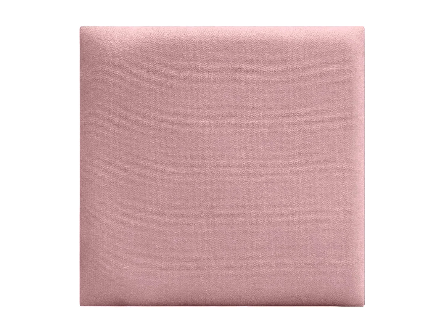 DHOME Set di 6 Pannelli Rivestiti in Tessuto Aqualine Autoadesivi per Parete Acustici Assorbenti Protezione Impatti Testiere (Rosa, 50x50cm, x6)