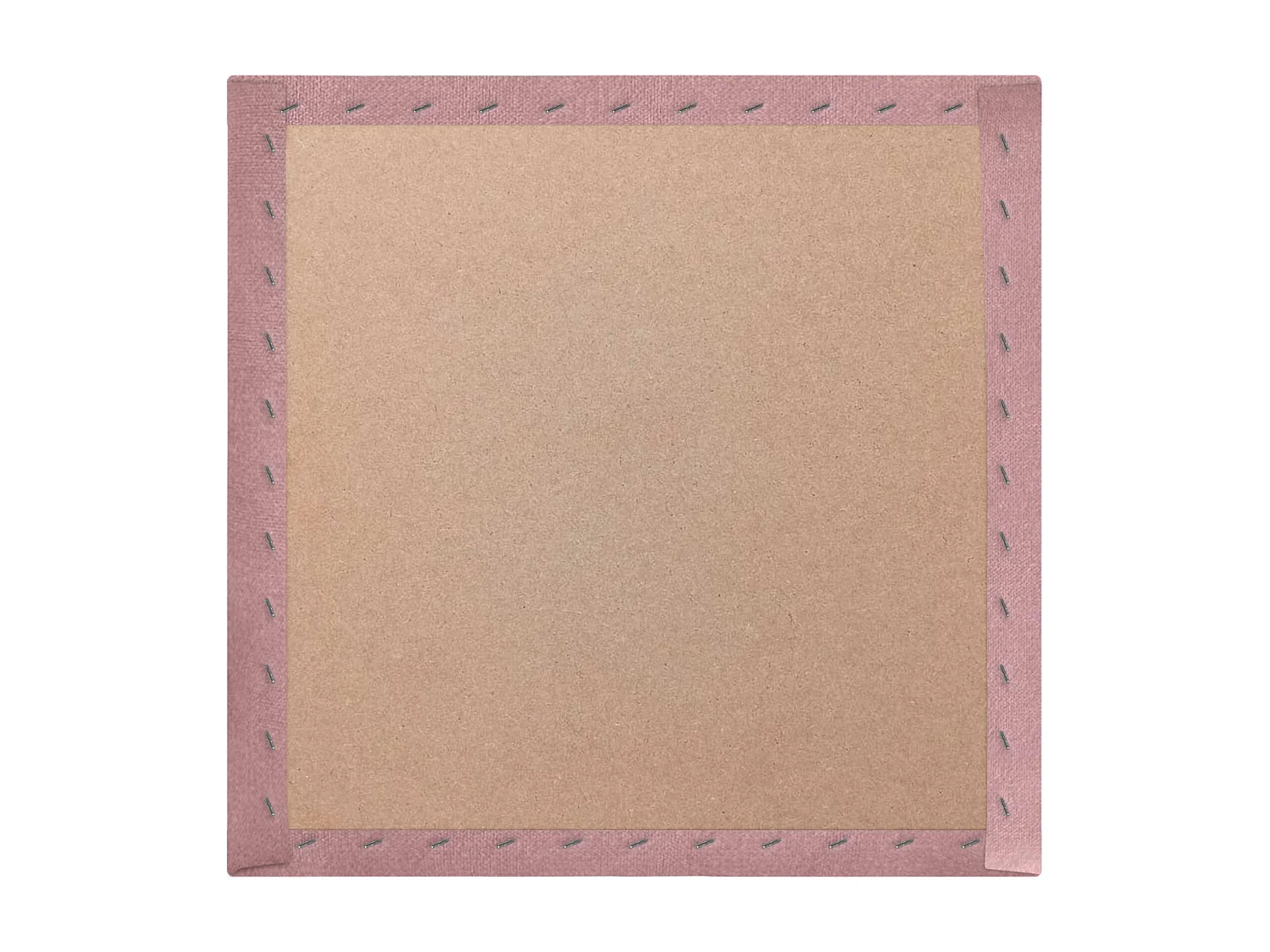 DHOME Set di 6 Pannelli Rivestiti in Tessuto Aqualine Autoadesivi per Parete Acustici Assorbenti Protezione Impatti Testiere (Rosa, 50x50cm, x6)