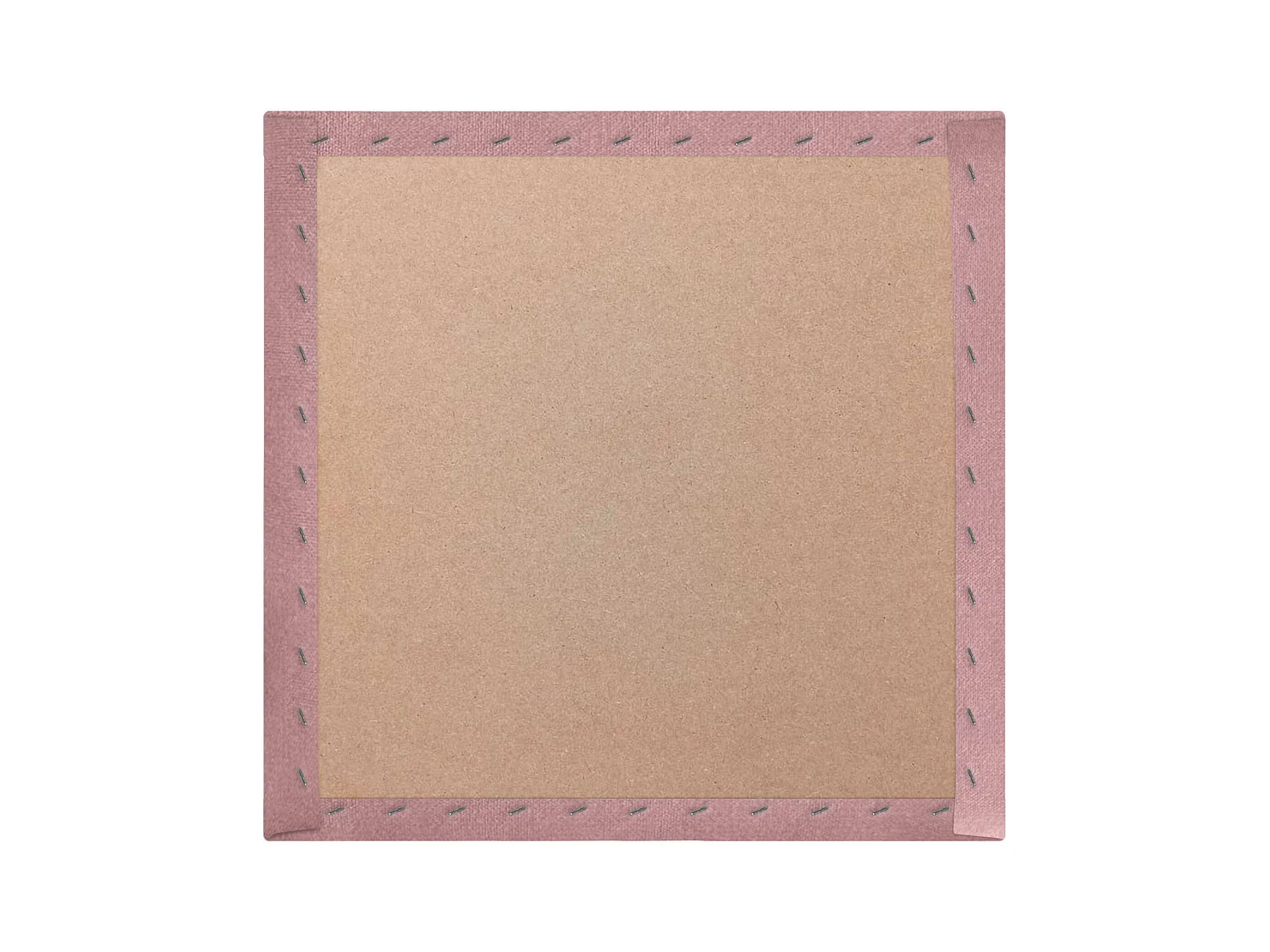 DHOME Lot de 6 Panneaux Rembourrés en Tissu Aqualine Autocollants pour Mur Acoustiques Absorbants Protection contre les Chocs (Rose, 50x50cm, x6)