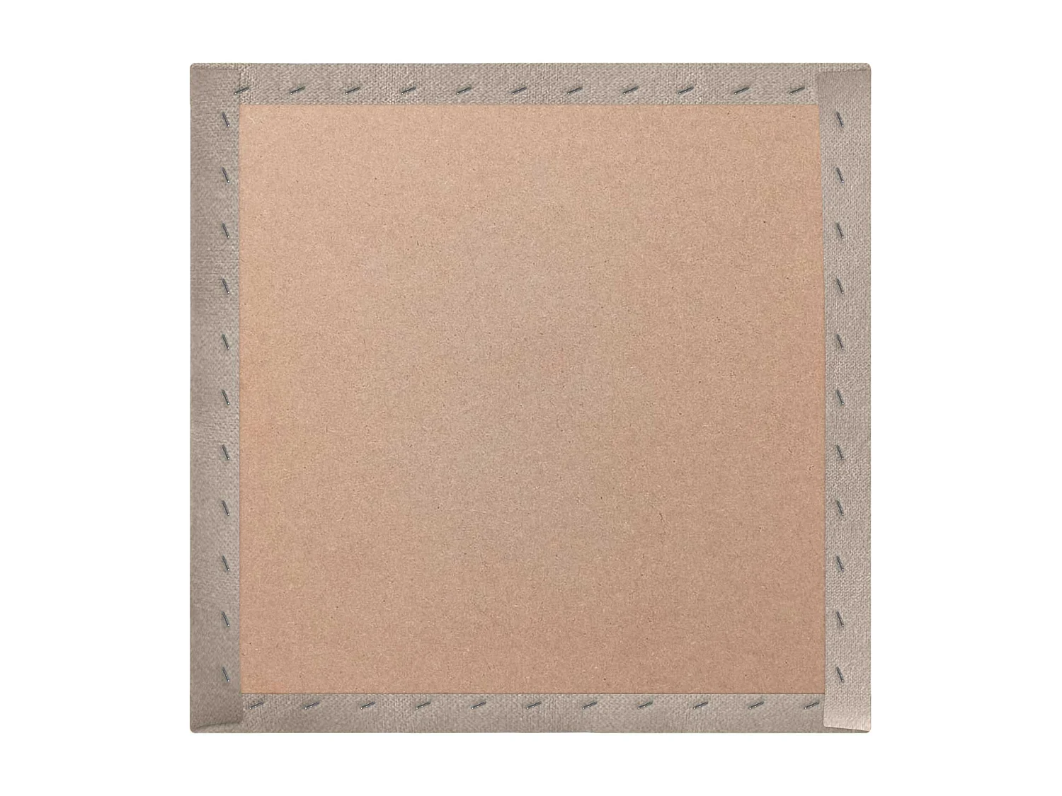 DHOME Set aus 8 Selbstklebende, gepolsterte Stoffpaneele für Wand, schallabsorbierend, stoßfest, Kopfteil (Beige, 60x60cm, x8)