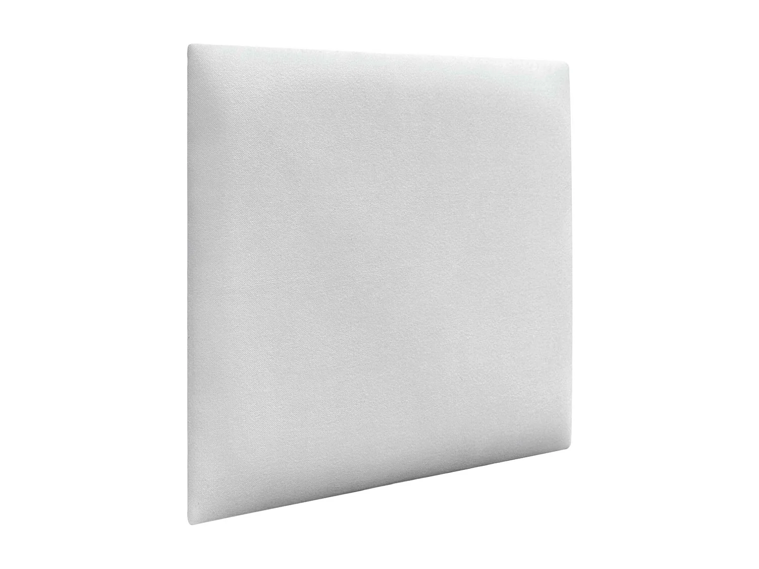 DHOME Painéis Estofados de Tecido Autoadesivos para Parede Acústicos Absorventes Proteção contra Impactos Cabeceiras Decoração (Branco, 60x60cm)