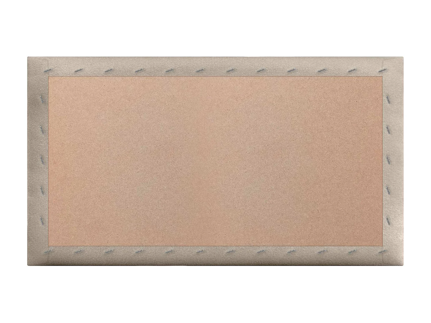 DHOME Lot de 6 Panneaux Rembourrés en Tissu Aqualine Autocollants pour Mur Acoustiques Absorbants Protection contre les Chocs (beige, 50x30cm, x6)