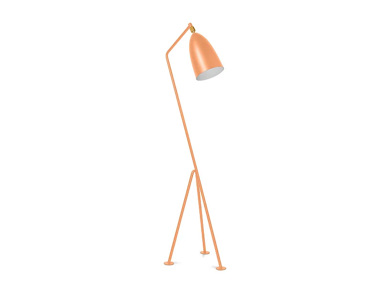 Tripod Design Floor Lamp - Lampadaire - Hopper Orange