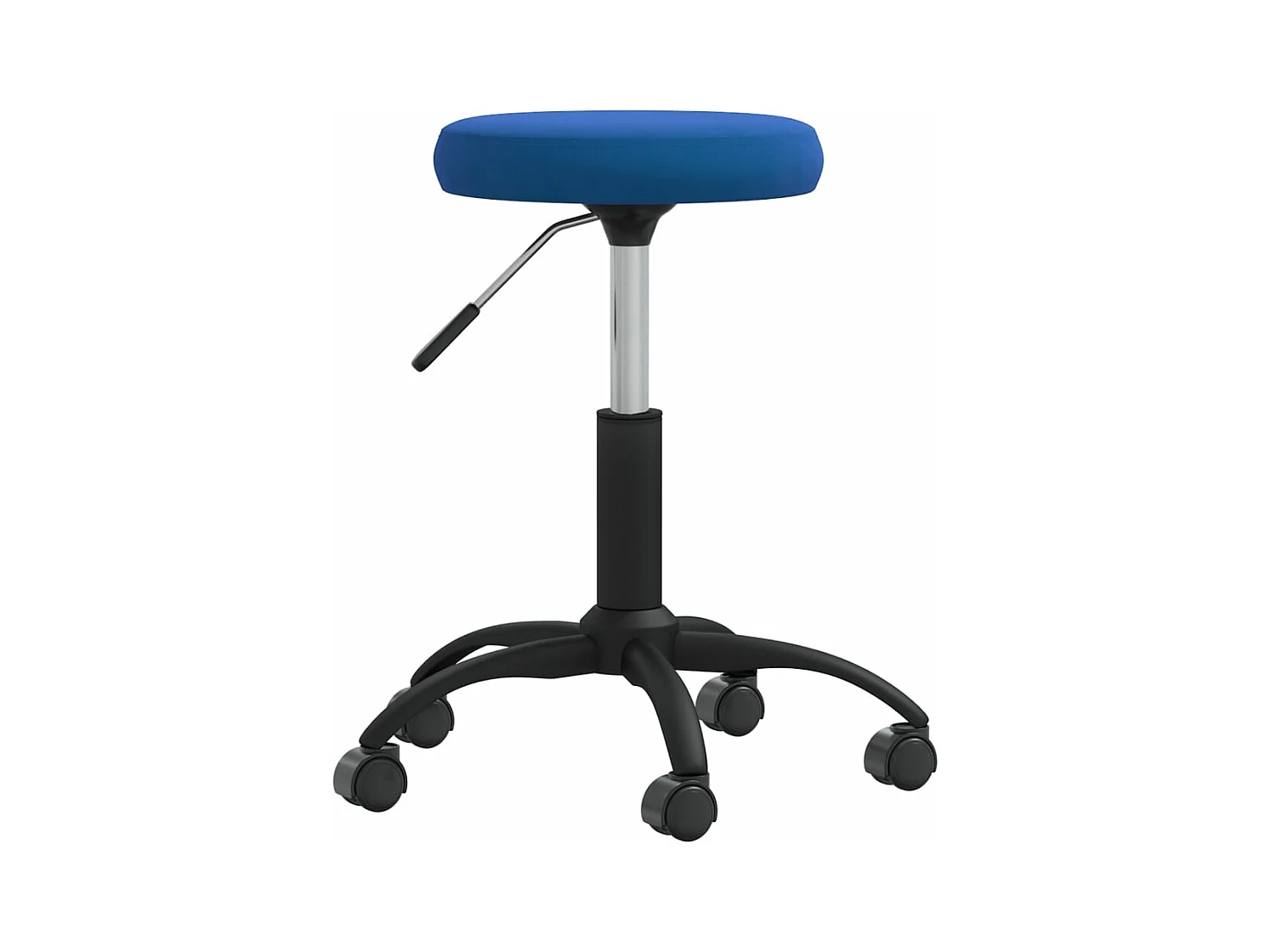 Chaise de salle à manger Bleu Velours