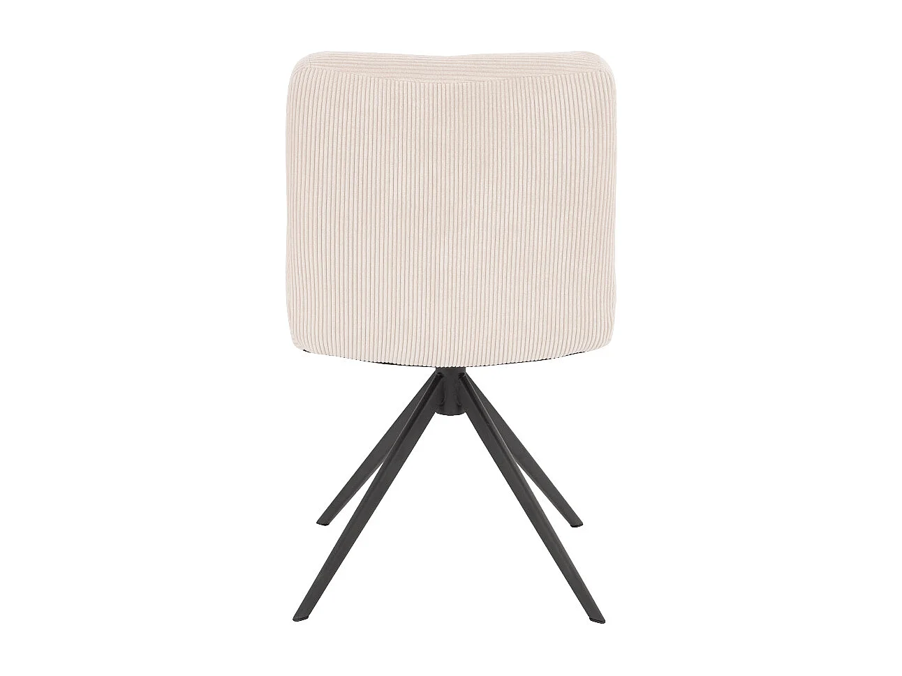 Home Deluxe Chaise de salle à manger NODA Cordée Crème Quantité : 2