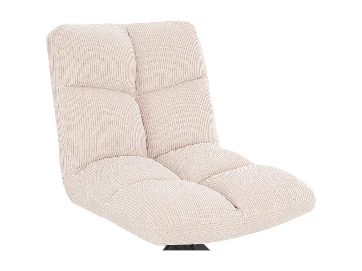 Home Deluxe Chaise de salle à manger NODA Cordée Crème Quantité : 2
