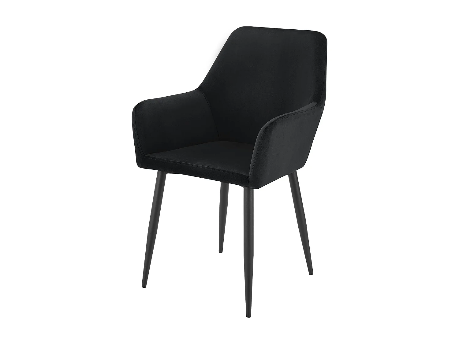 Lot de 6 chaises de salle à manger Hollola 86 x 57 x 56 cm noir [en.casa]