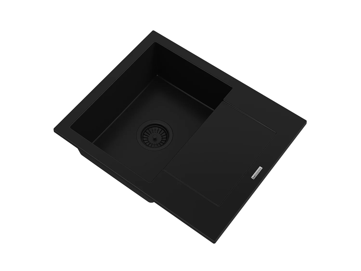 Ensemble Évier Granit Noir BELLO + Mitigeur