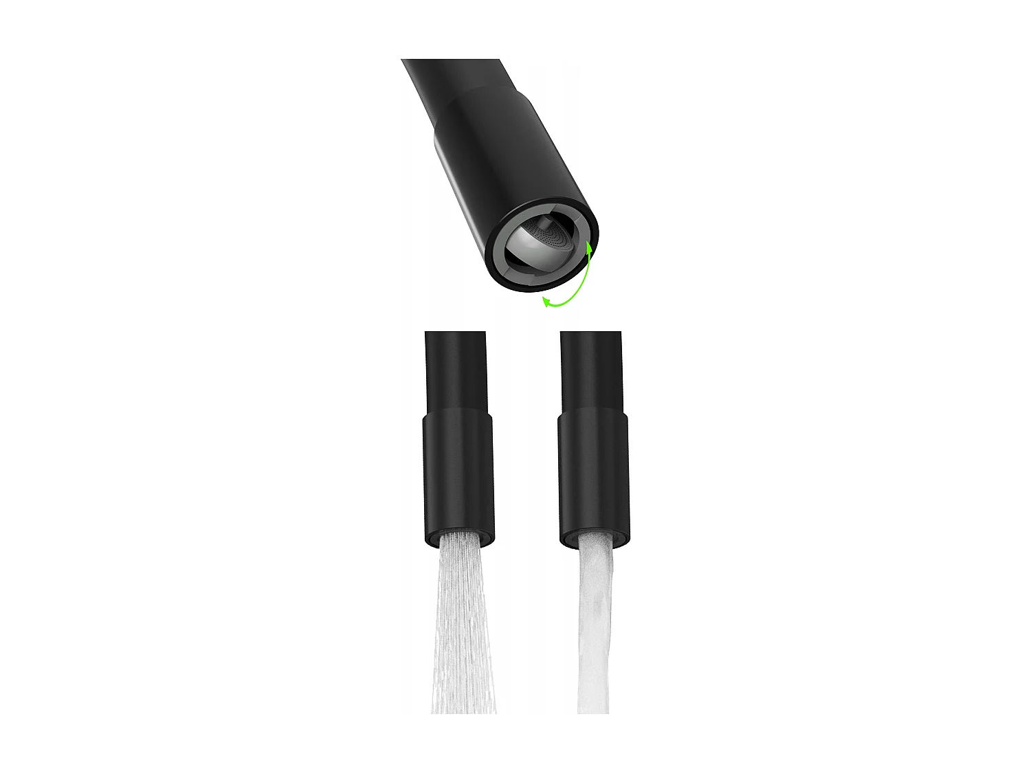 Ensemble Évier Granit Noir BELLO + Mitigeur