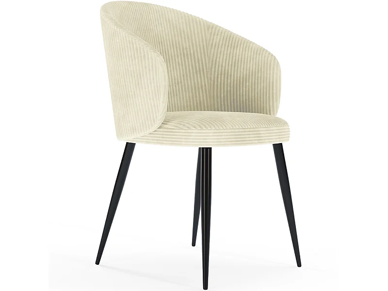 Silla de Comedor Tapizada en Pana - Feudum