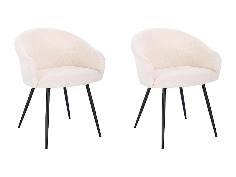 Home Deluxe Chaise de salle à manger CELESTE Quantité : 2