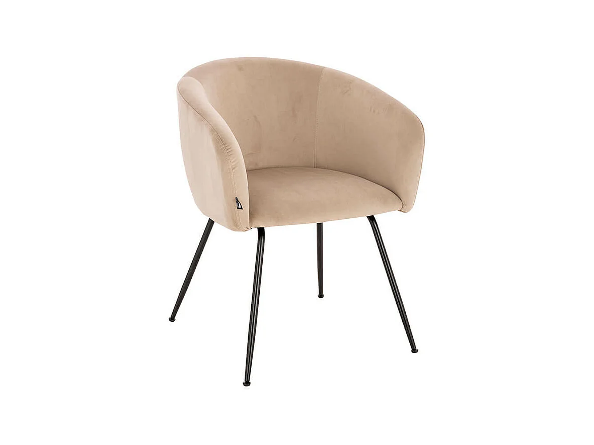 Home Deluxe Chaise de salle à manger ARIA Beige Quantité : 1