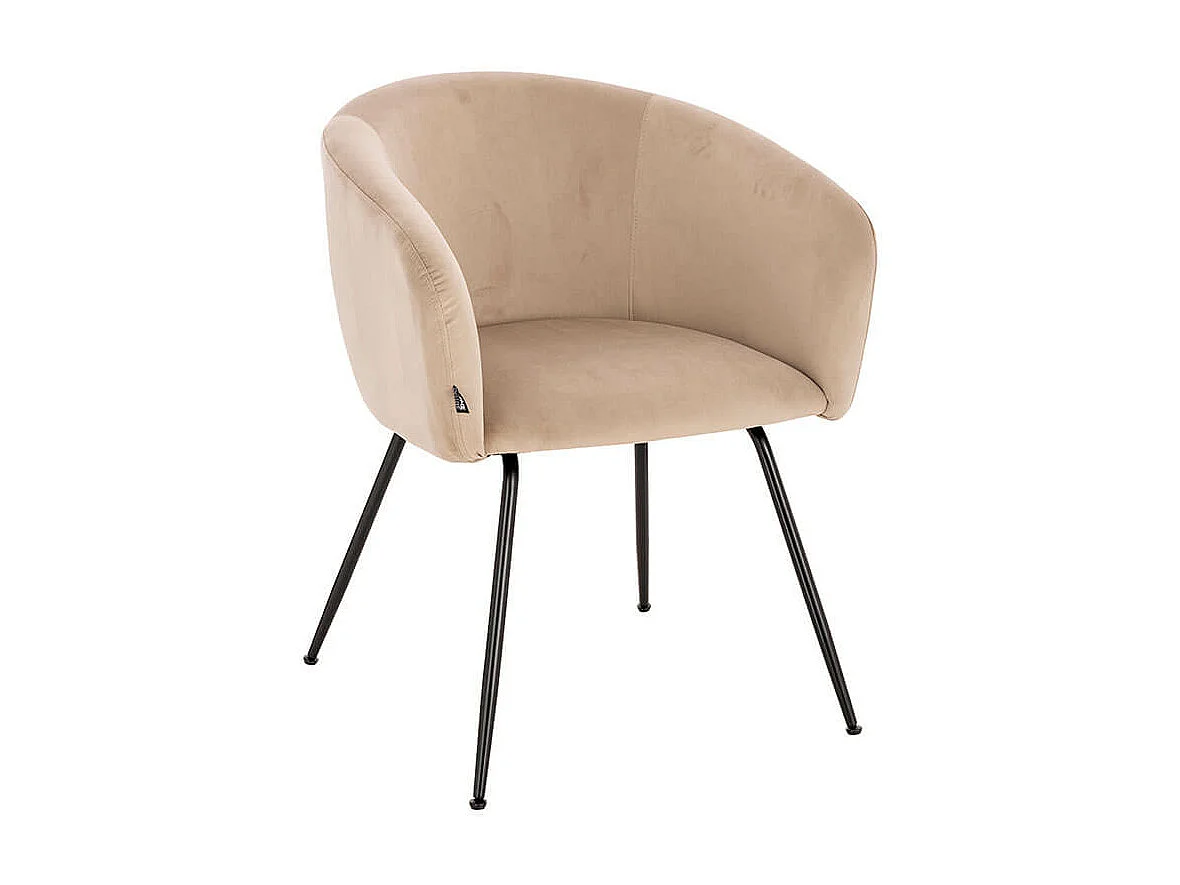 Home Deluxe Chaise de salle à manger ARIA Beige Quantité : 1