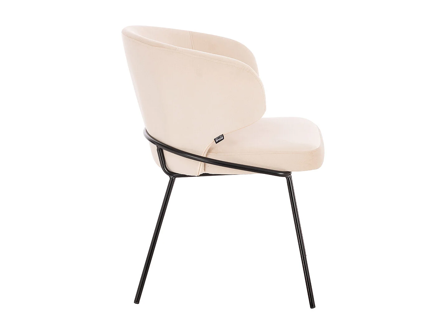 Home Deluxe Chaise de salle à manger AMARA Beige Quantité : 1