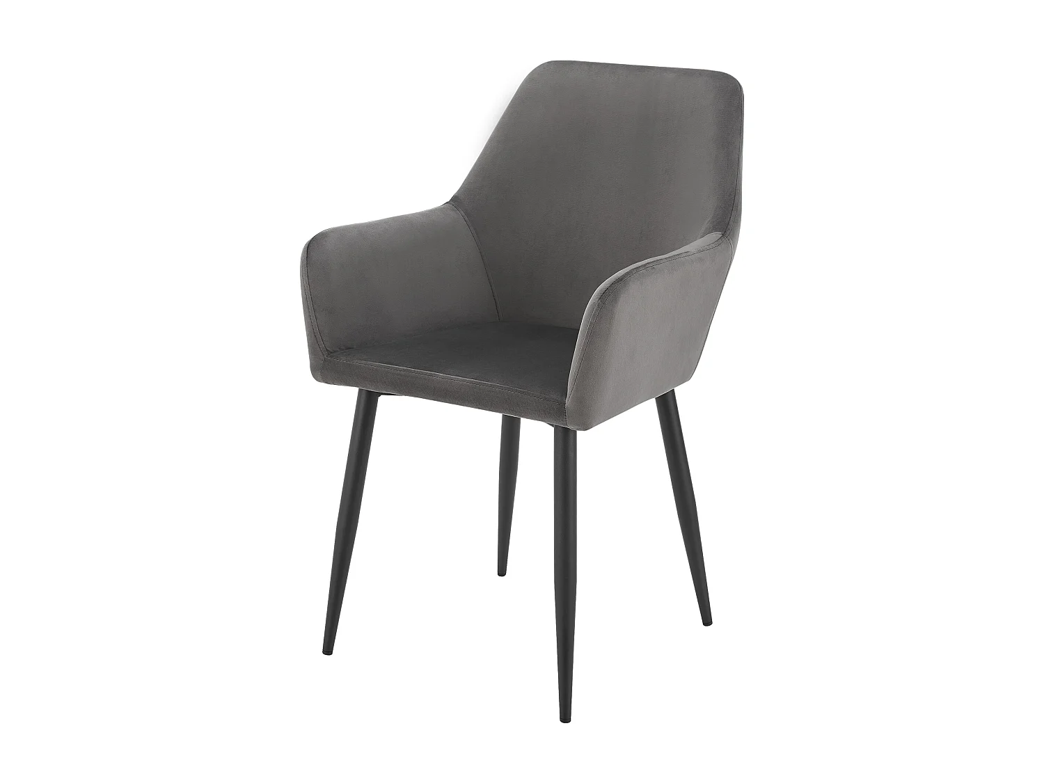 Lot de 6 chaises de salle à manger Hollola 86 x 57 x 56 cm gris foncé [en.casa]