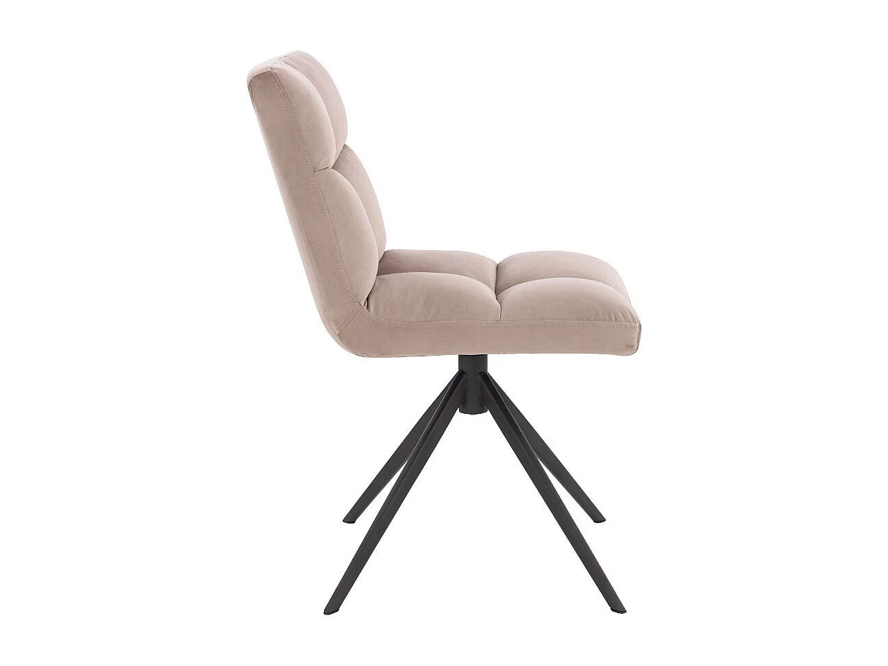 Home Deluxe Chaise de salle à manger NODA Marron clair Quantité : 4