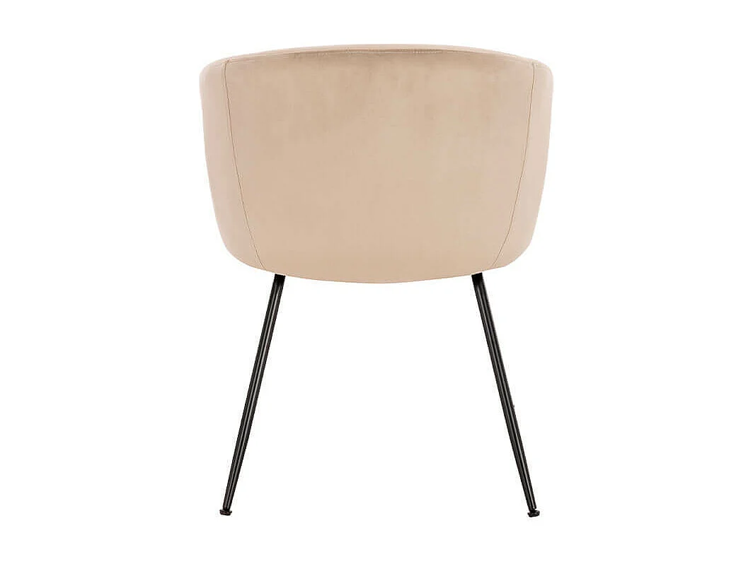 Home Deluxe Chaise de salle à manger ARIA Beige Quantité : 7