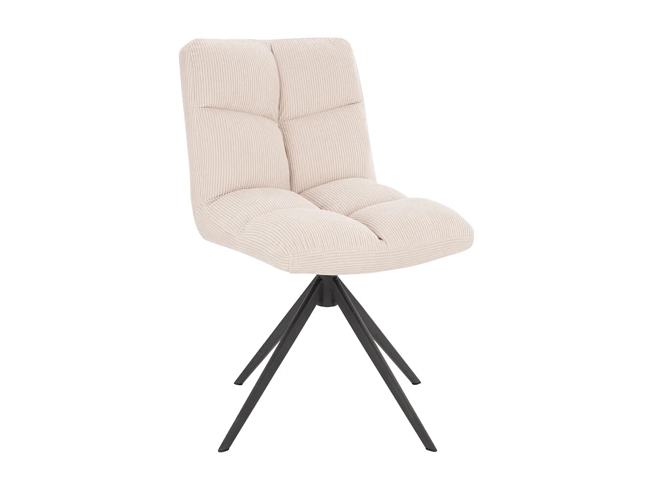 Home Deluxe Chaise de salle à manger NODA Cordée Crème Quantité : 8