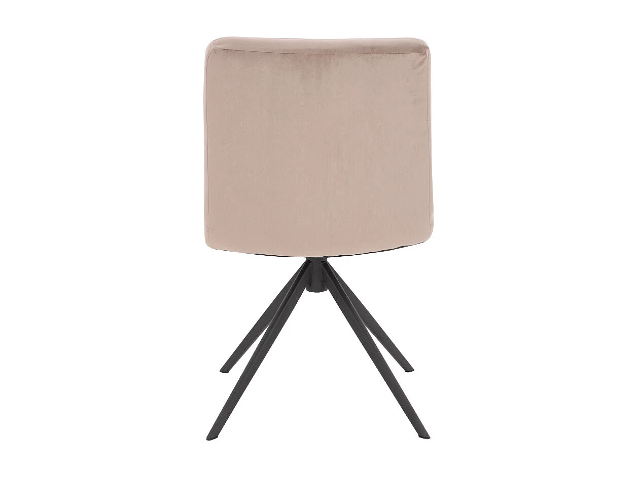 Home Deluxe Chaise de salle à manger NODA velours Quantité : 2