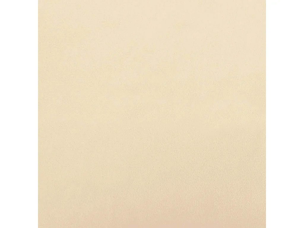 Esszimmerstühle 2 Stk. Drehbar Creme Samt