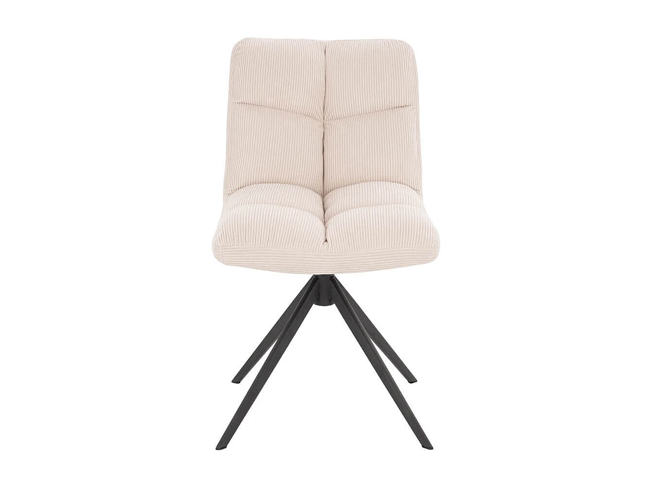 Home Deluxe Chaise de salle à manger NODA Cordée Crème Quantité : 4