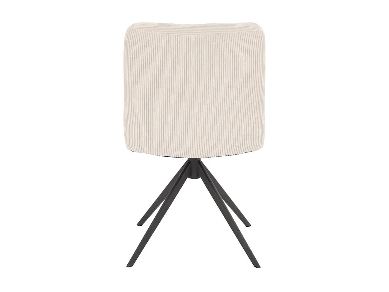 Home Deluxe Chaise de salle à manger NODA Cordée Crème Quantité : 4