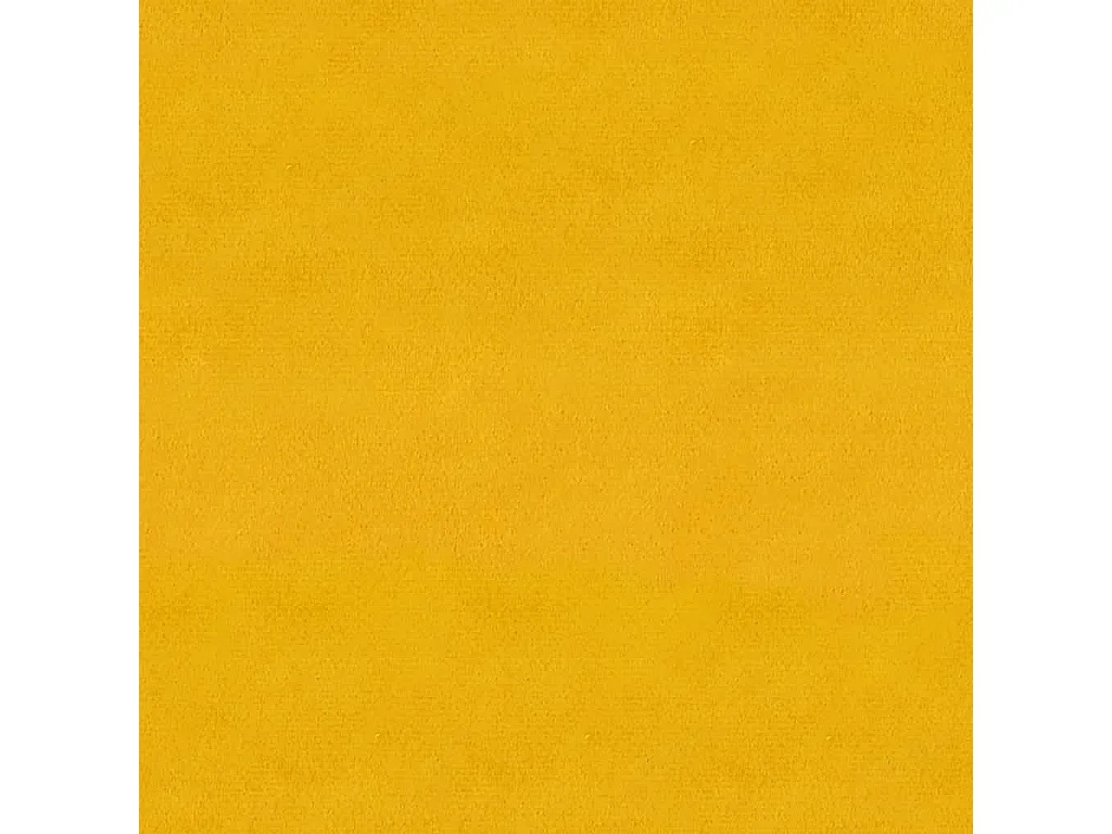 Chaises de salle à manger 2 pcs Jaune Velours 3