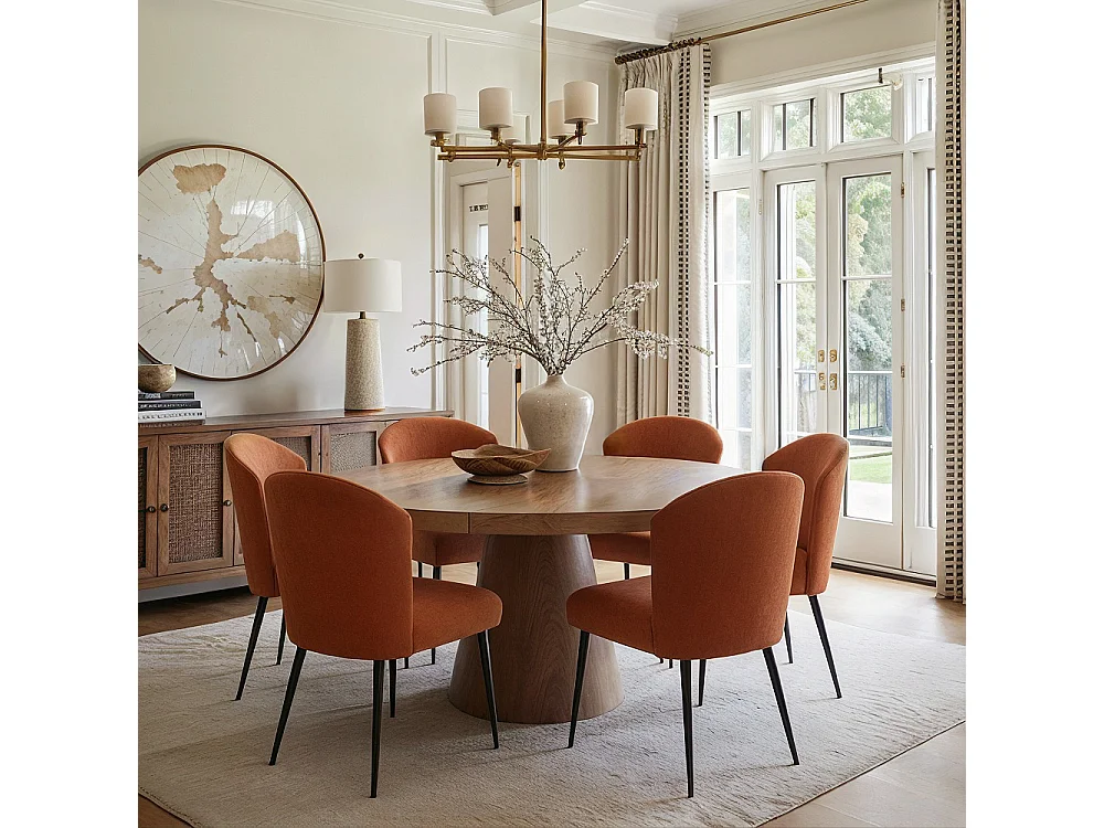 Esszimmerstuhl - Mit Samt bezogen - Kirna