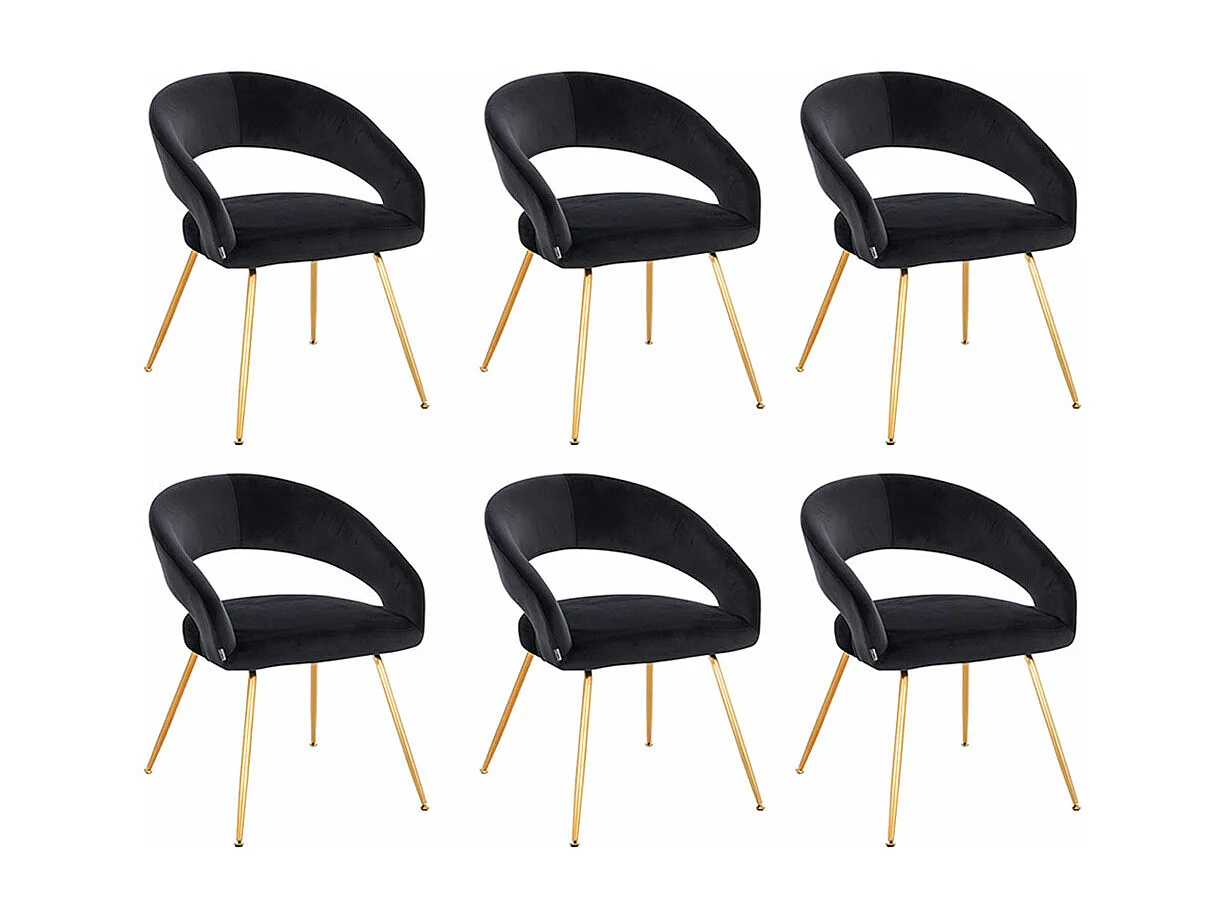 Home Deluxe Chaise de salle à manger LYRIC Quantité : 6