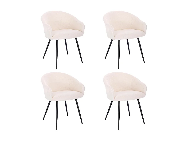 Home Deluxe Chaise de salle à manger CELESTE Quantité : 4