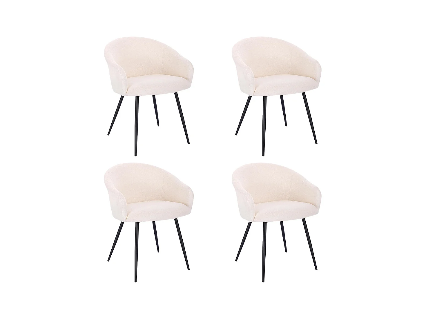 Home Deluxe Chaise de salle à manger CELESTE Quantité : 4