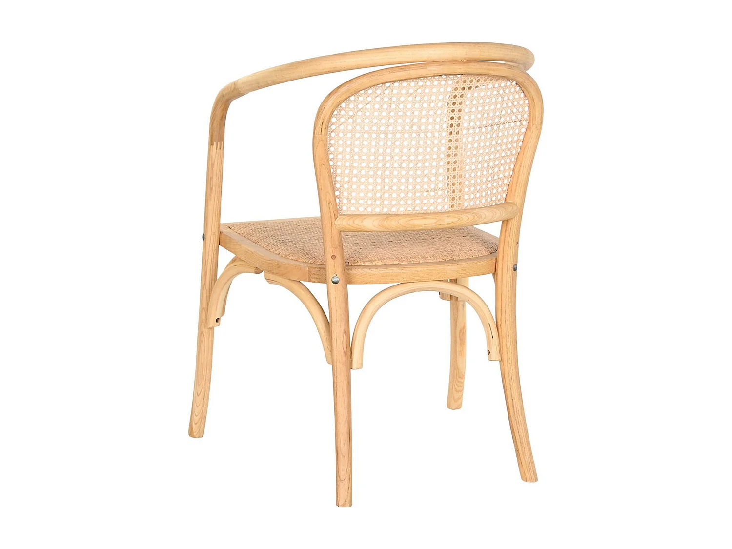 Chaise cuisine rotin d'orme style épuré et confort