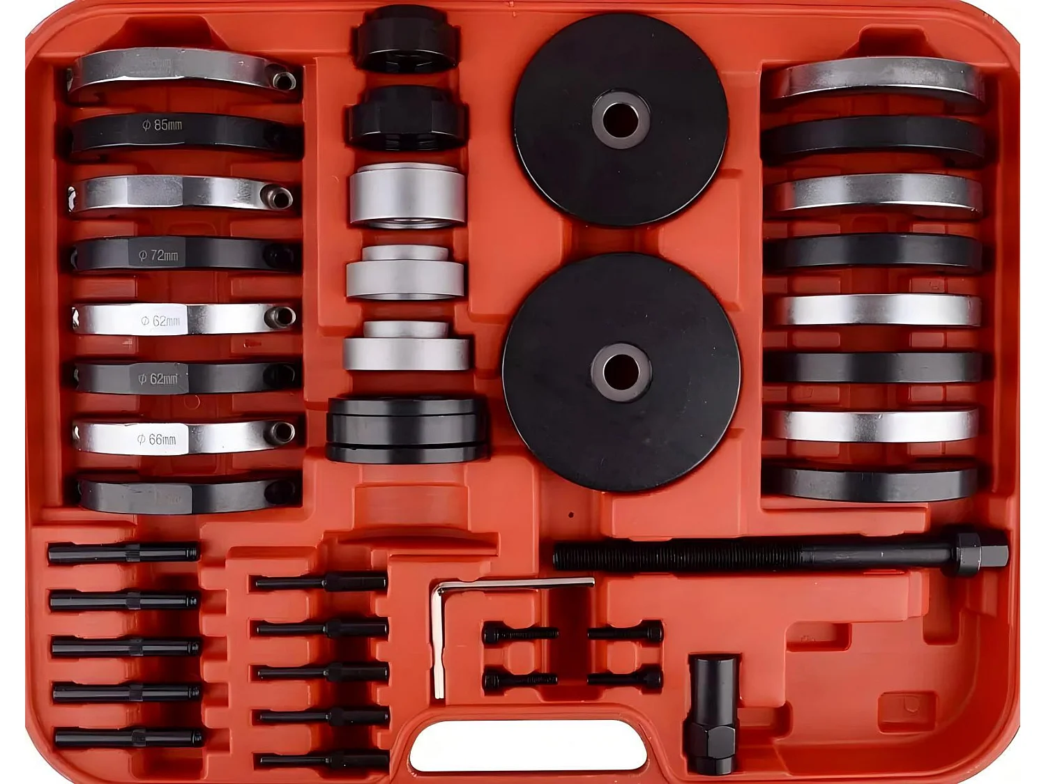 Outil de roulement de roue VW GEN2 Master, retirer et installer les modèles VAG 62, 66, 72 et 85 mm