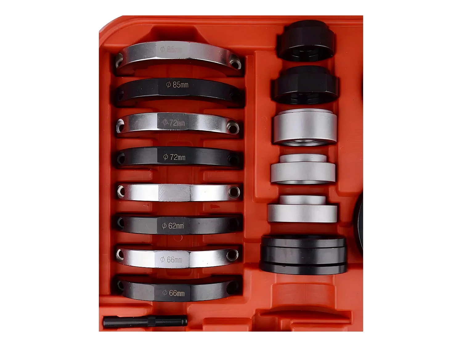 Outil de roulement de roue VW GEN2 Master, retirer et installer les modèles VAG 62, 66, 72 et 85 mm