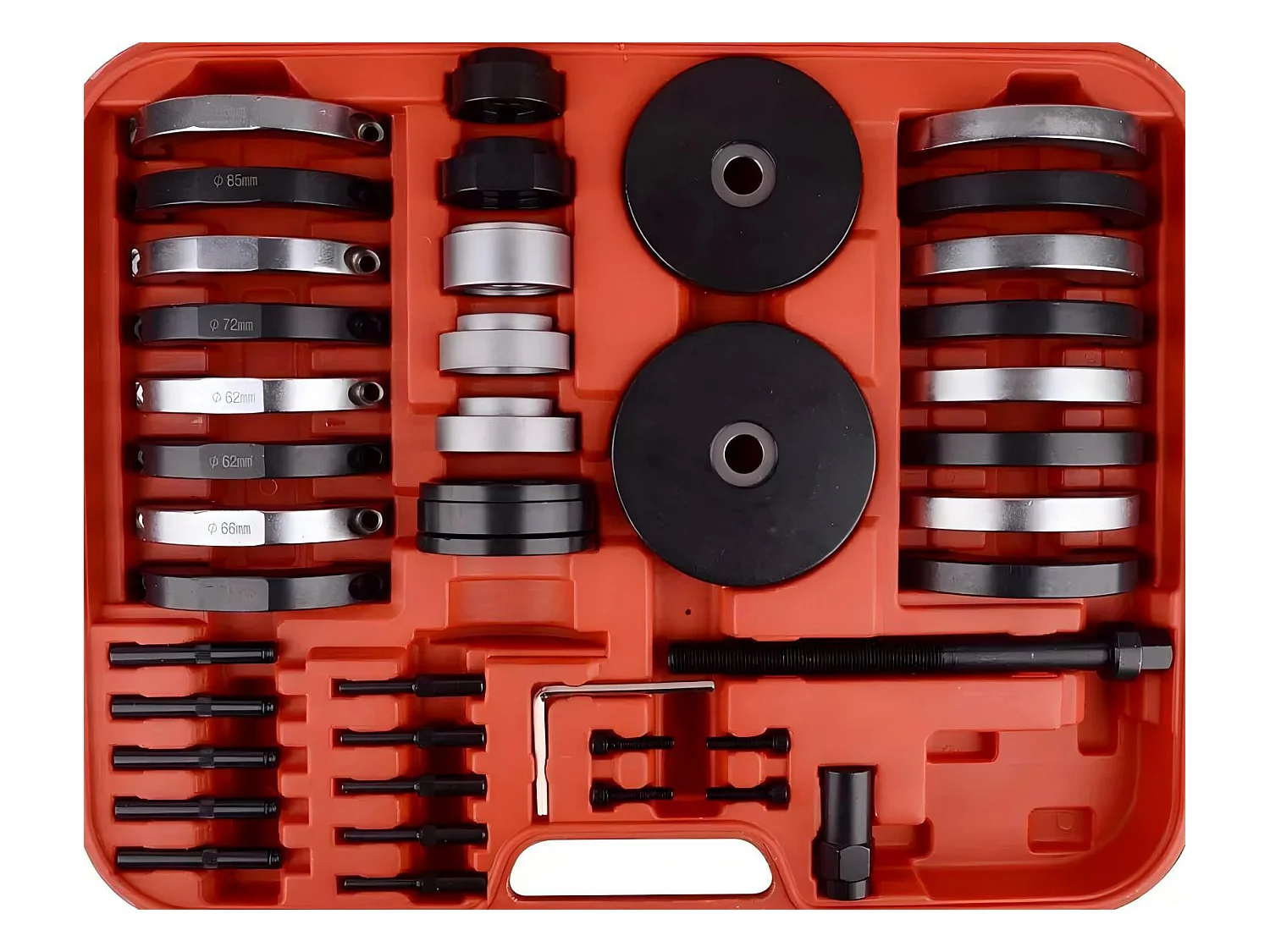 Outil de roulement de roue VW GEN2 Master, retirer et installer les modèles VAG 62, 66, 72 et 85 mm