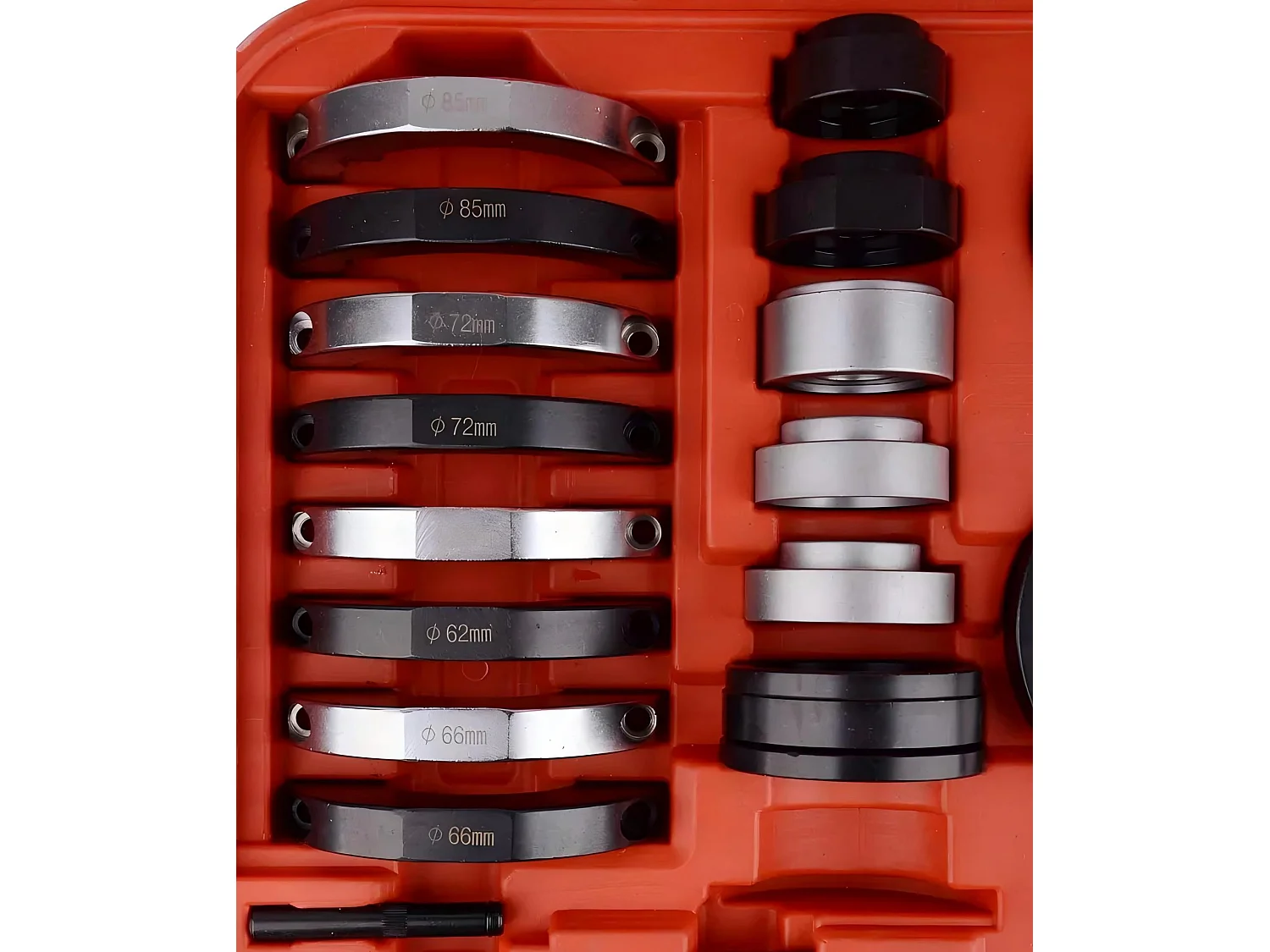 Outil de roulement de roue VW GEN2 Master, retirer et installer les modèles VAG 62, 66, 72 et 85 mm